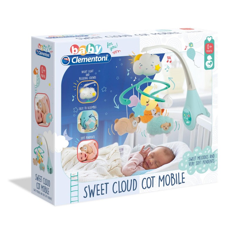 Βρεφικό Περιστρεφόμενο Skydreams - Sweet Cloud Cot Mobile